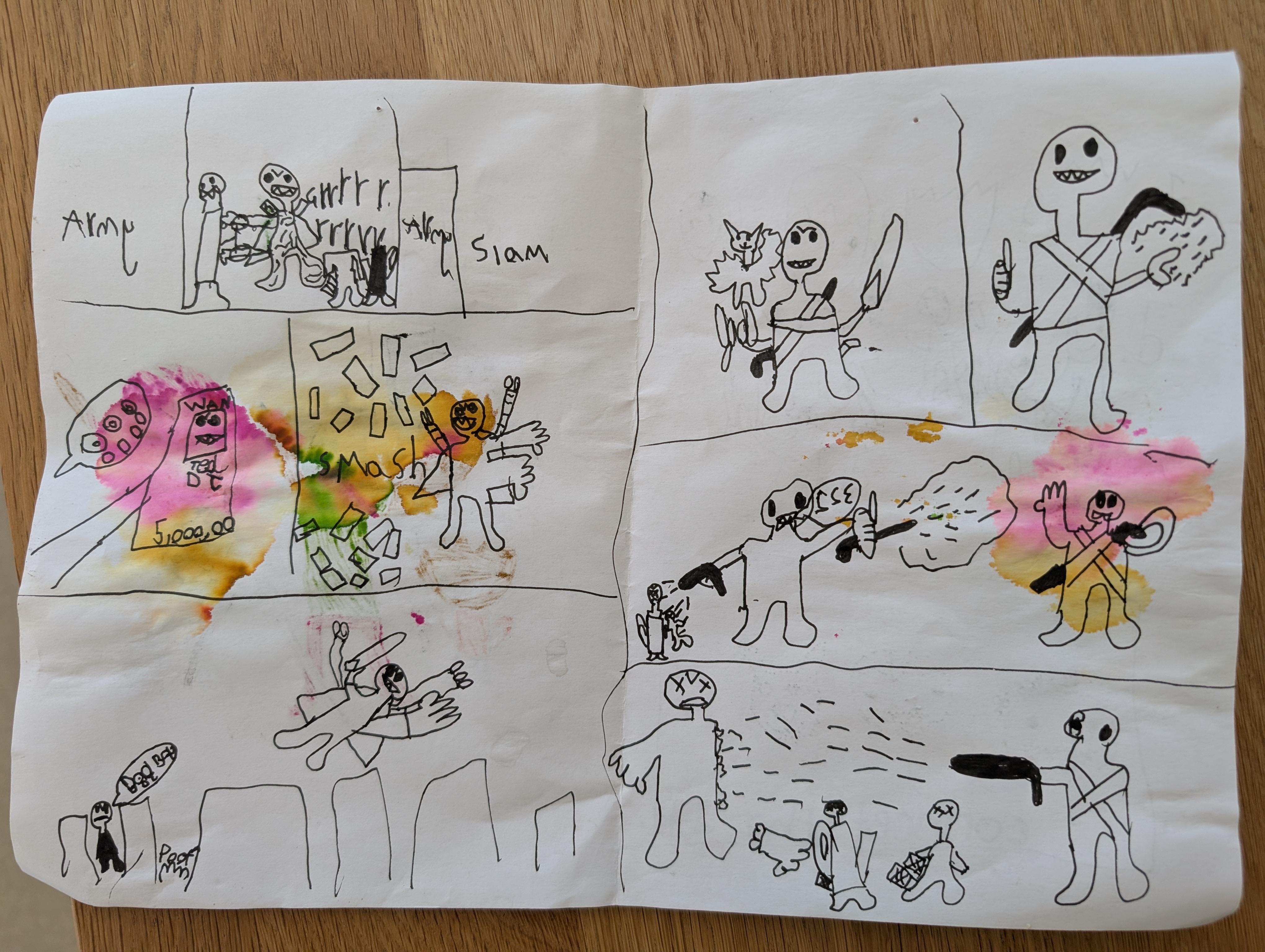 Devourer Vol 3 action page